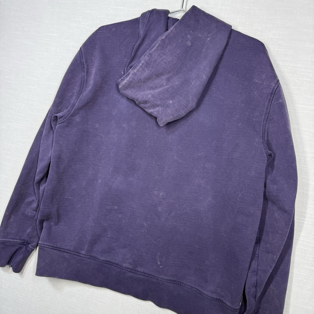 Grateful Dead Lucky Brand Hoodie Mens Large Purple Modern Distressed Look - Picture 9 of 13